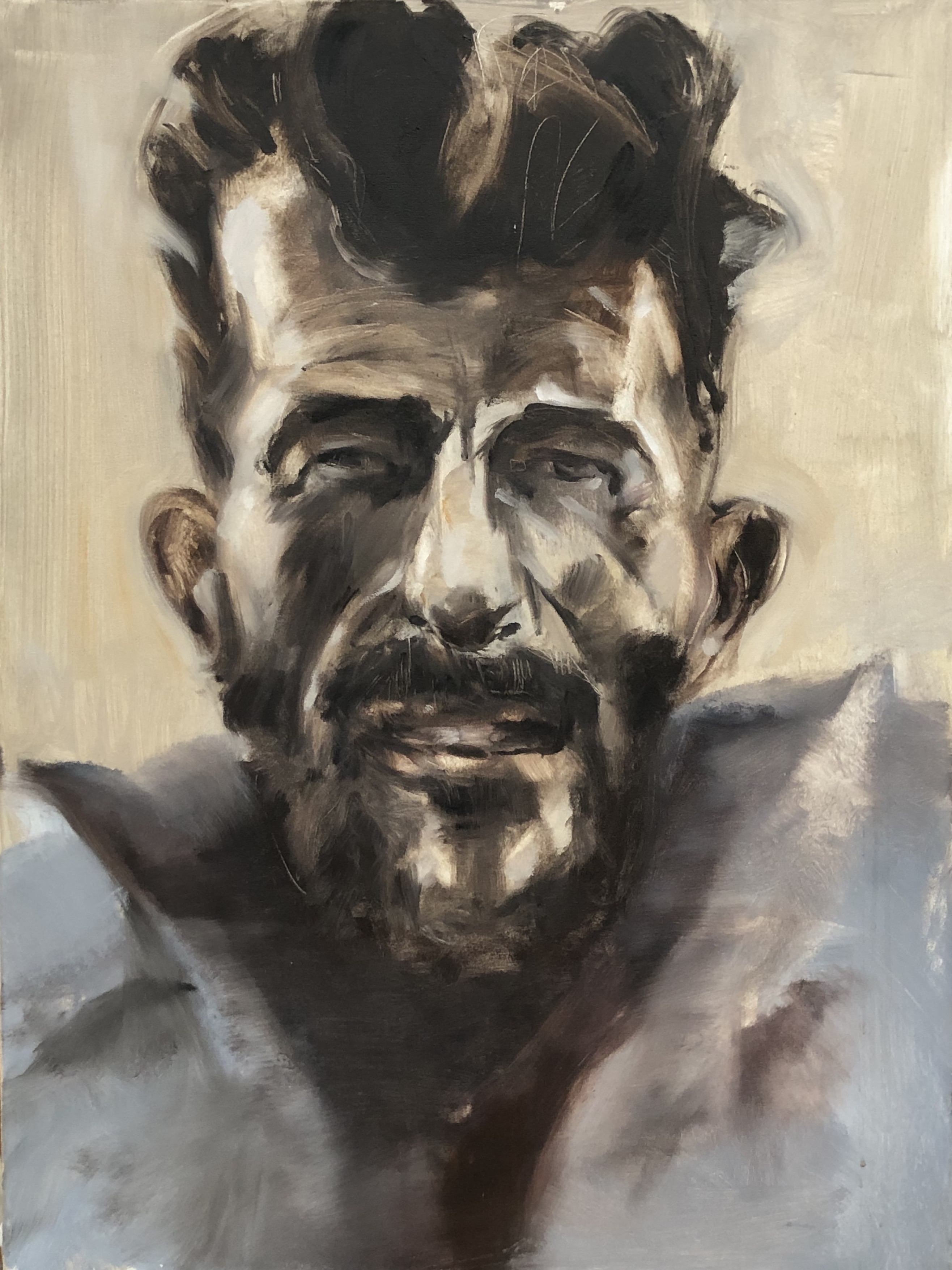 Edmund Hillary, 60x80cm 